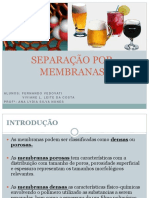 Separação Por Membranas