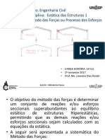 Aula 04 - Estatica 1 - Método Das Forças