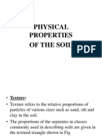 Physical Properties of Soil