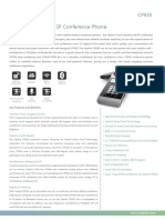 Yealink CP920 HD IP Conference Phone Datasheet