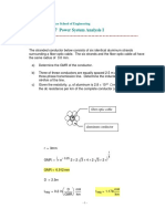 EE-447 Power System Analysis I: Problem 1