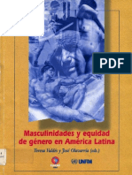 Masculinidades y Equidad de Género en América Latina