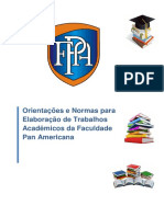 Manual de Normas e Trabalhos Acadêmicos Da Faculdade Pan Americana (2016)