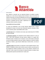 Conductas de Etica y Rse Empresas Hondureñas e Internacionales