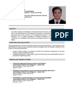 Curriculum Vitae Anthony Dacuno