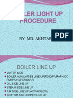 Boiler Light Up Procedure