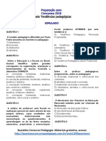 8.simulado Tendências Pedagógicas - Docx 1