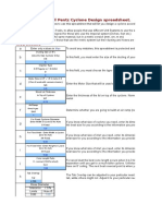 Welcome To The Bill Pentz Cyclone Design Spreadsheet.: 0 No 1 Yes