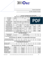 Euro-Composites Panel Datasheet EC-PA Aviation Panels