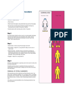 Sterile Gowning Procedure