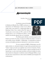 Oftalmologia para o Clínico (Simpósio) - Profa - Dra. Maria de L. v. Rodrigues