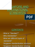 Singapore and International Standards