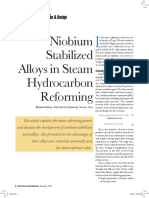 Niobium Stabilized Alloys in Steam Hydrocarbon