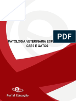 Patologia Veterinária Especial de Cães e Gatos