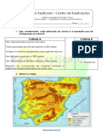 A.1.2 Ficha de Trabalho - Características Naturais Da Península Ibérica