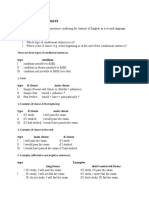 Conditional Sentences