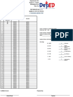 TEST RESULTS ANALYSIS - XLSX Blank FORMAT