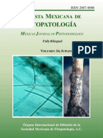 Congreso Nacional de Sociedad Mexicana de Fitopatologia XVIII