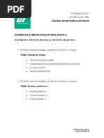 Control de Motores - Actividad 1 PDF