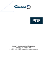 Aimsun Macroscopic Modelling Manual v6 - 1