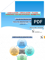 Zonificación Circulación Flujos PDF