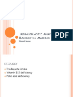 Egaloblastic Naemia Acrocytic Anaemia: Ihsanil Husna