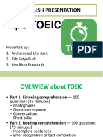 English Toeic Tips New