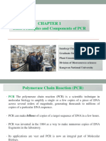 Principles of (PCR) Polymerase Chain Reaction and Expression Analysis