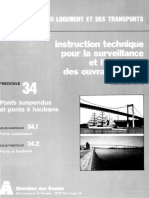 Fasc 34. Ponts suspendus et ponts أ  haubans - 2e Partie- Dispositions Paritculiأ¨res. IT (mar 1986)