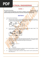 Civil Service - Electrical Engineering Main Paper I & II - 1992 - 2007