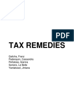 Tax Remedies