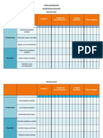 Ficha de Registro y Criterios Pruebas Iniciales