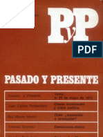 Cuadernos Pasado y Presente - Nº1 Abr-Junio 1973