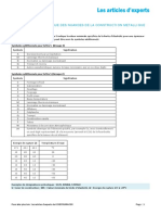 Designation Numerique Acier 01