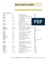 EF Preintermediate Wordlist