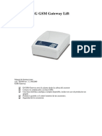 Manual 2g GSM Gateway Lift