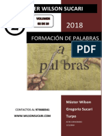 Formación de Palabras de Acuerdo Con La Nueva Gramática de La Lengua Española