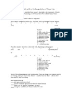 Sopas - Subtle and Overt Psychological Abuse of Women Scale