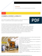 Combinaciones LANDSAT 8 - GisGeek