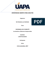 Tarea 3 Ser Humano y Su Contexto Uapa