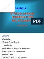 Stress-Strain and Temperature Relationship Chapter-5