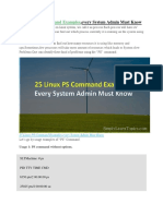 25 Linux PS Command Examples