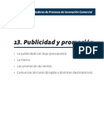 13 Publicidad y Promocion