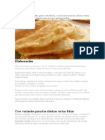 Receta Torta Fritas