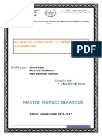 Le Marché Boursier Et Le Financement Économique