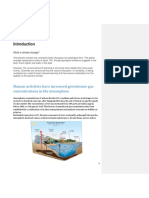 Human Activities Have Increased Greenhouse Gas Concentrations in The Atmosphere