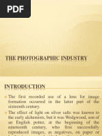 The Photographic Industry 1