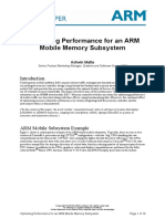 DMC Performance Optimization For Mobile Memory Subsystem