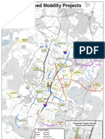 Austin Proposition 1 Proposed Mobility Projects