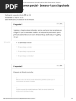  Examen Parcial - Semana 4 SEGUNDO INTENTO NEUROPSICOLOGIA